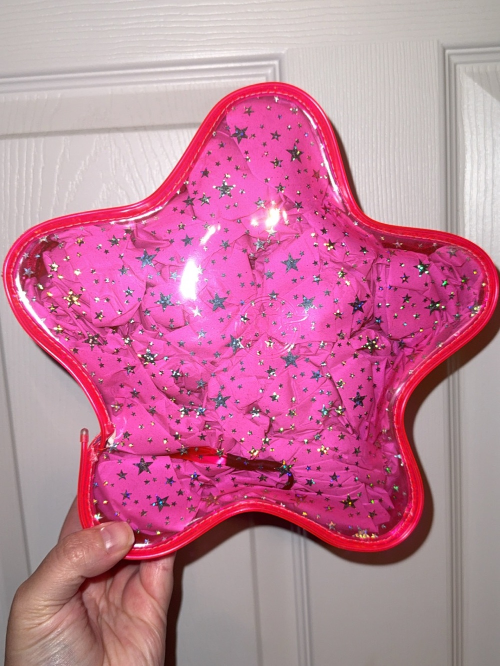 NEON COWBOYS STAR CROSSBODY BAG (PINK) never used